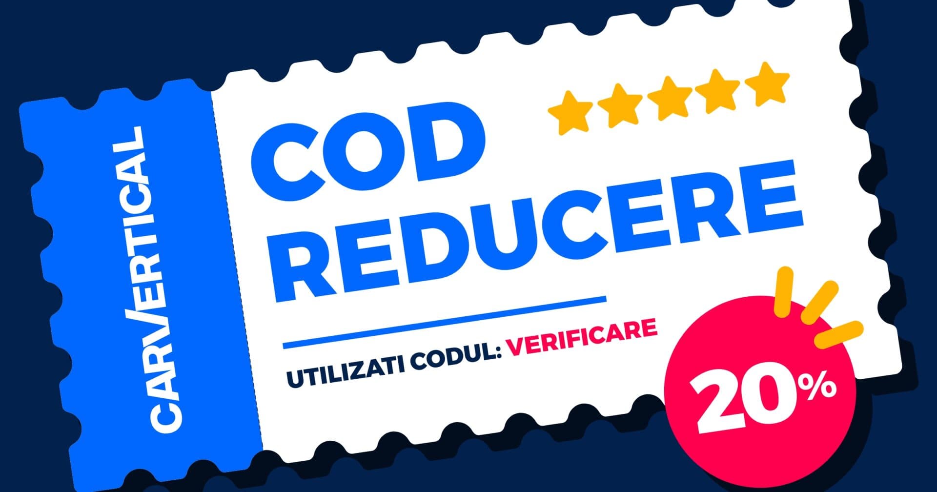 Cod reducere carVertical: aplicare și condiții