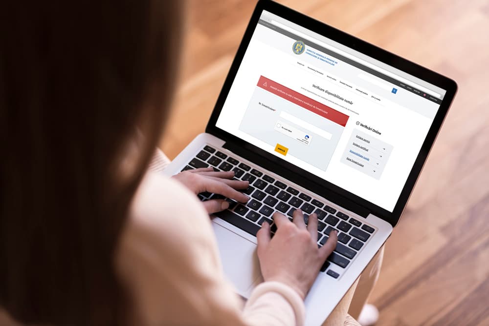 Verificare număr de înmatriculare disponibil în România