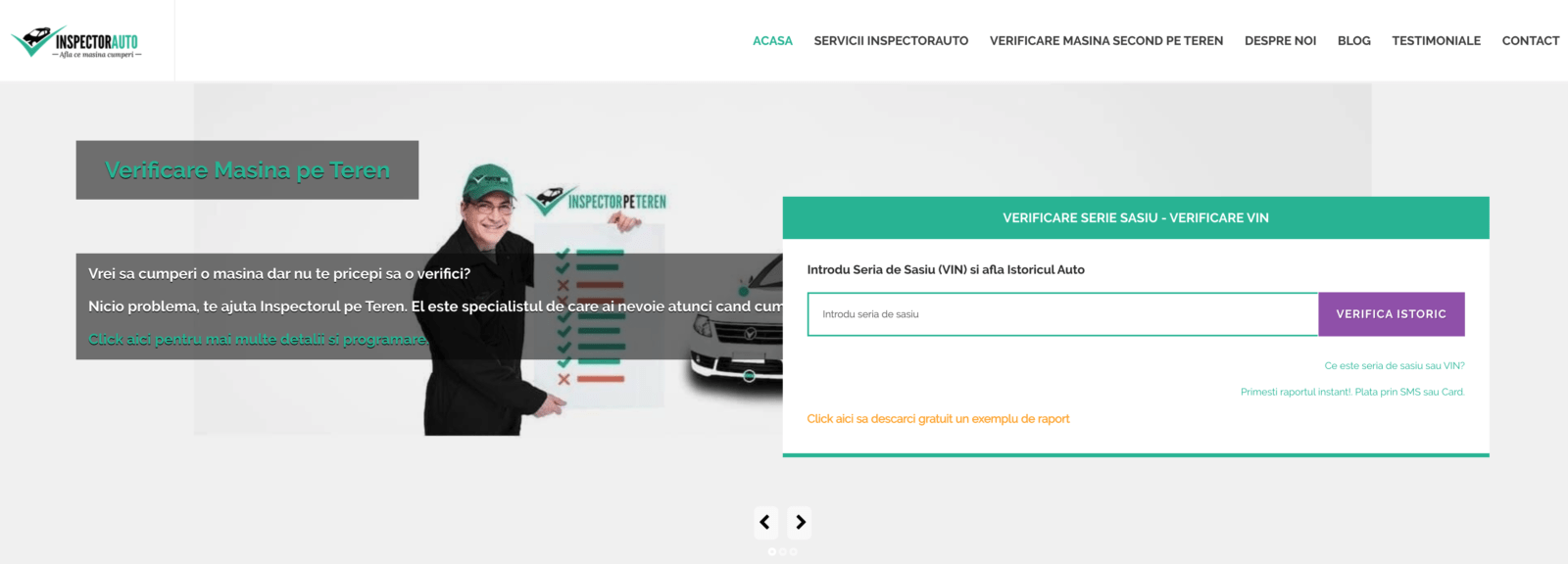 inspector auto site